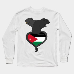 Gerbil Jordan (dark) Long Sleeve T-Shirt